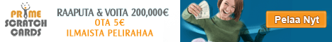 Sandrine voitti tuhansia euroja rahaa pelaamalla Prime Scratch Cardsia. Klikkaa ja pelaa!